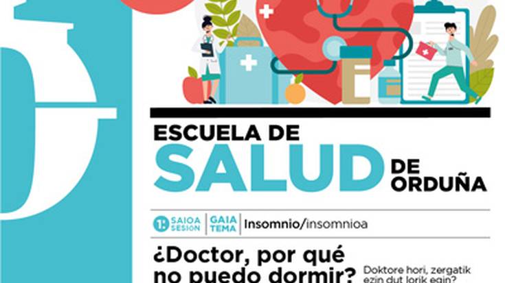 Insomnioari buruzko hitzaldia