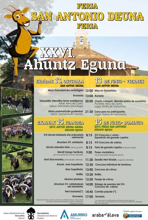 XXVI. Ahuntz Eguna: Igandea