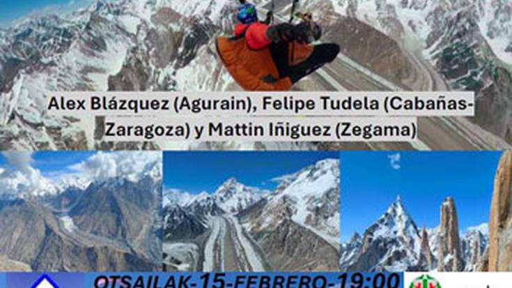 'Despiertos en el Baltoro, soñando en el Karákorum' dokumentalaren proiekzioa