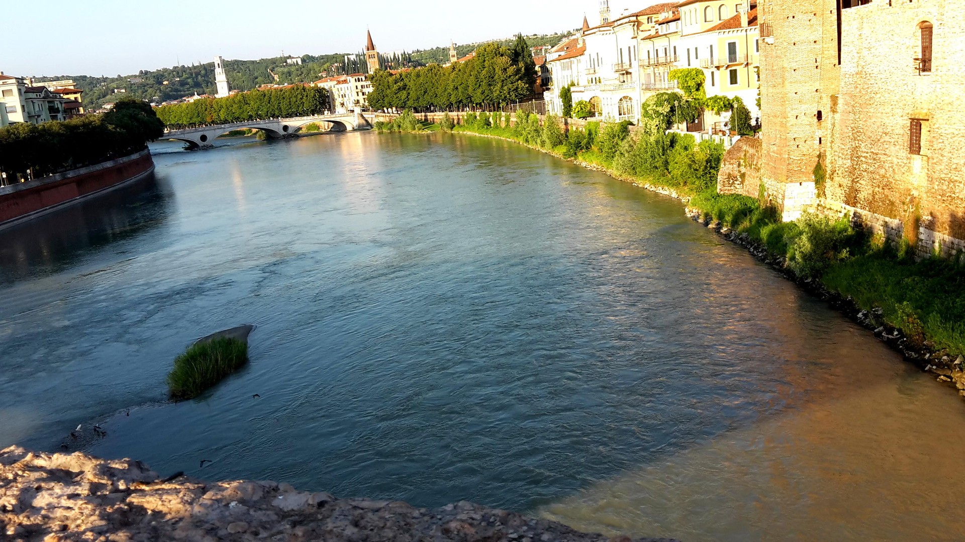 Veronako Castelvecchio gaztelutik