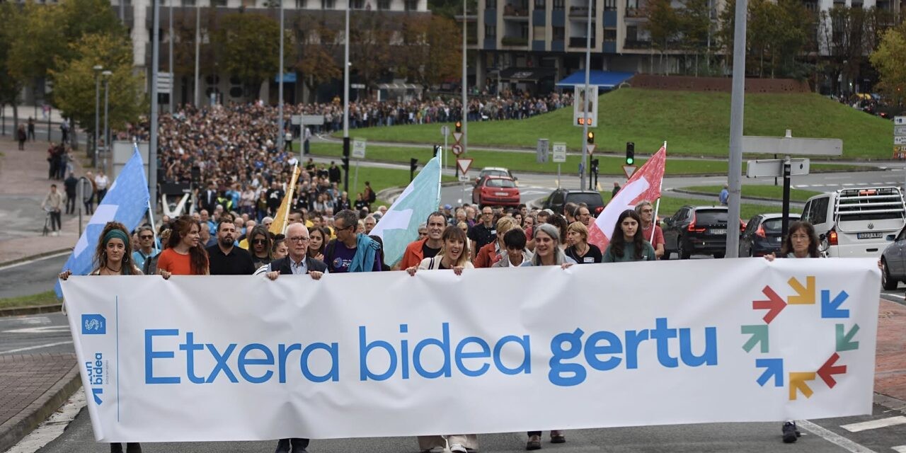 Urriaren 8an bertan izan ginen, urtarrilaren 7an ere bertan izango gara!