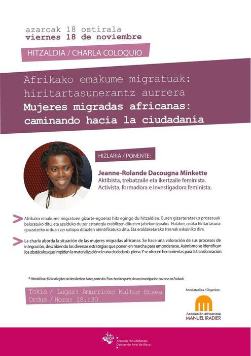Afrikako emakume migratuak: Hiritartasunerantz aurrera