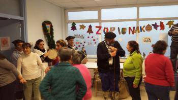 Olentzeroren bisita APDEMAn