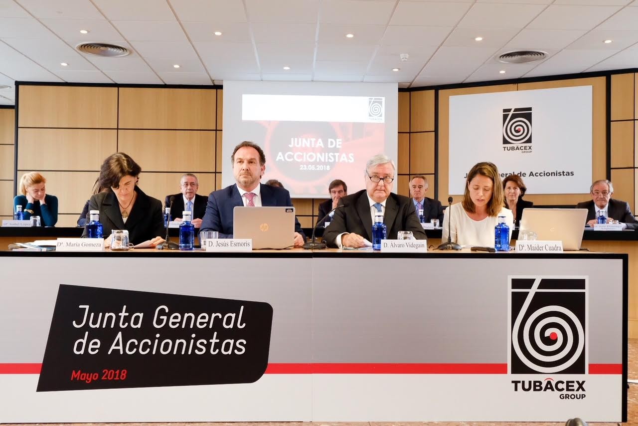 5,5 milioi euro jaso dituzte Tubacexeko kontseilari eta goi-kargudunek 2024an