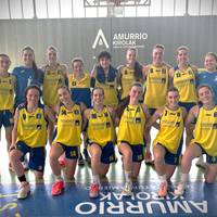Zaraobe Saskibaloi Taldeko emakumezkoen senior taldeak 'final four'-a jokatuko du asteburuan Bañuetan eta jaia prestatu dute