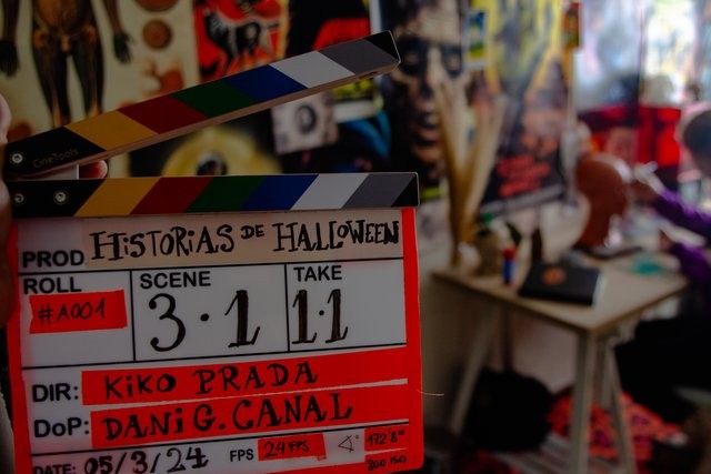 Kexaako monumentu multzoan amaitu dute 'Historias de Halloween' pelikularen grabaketa
