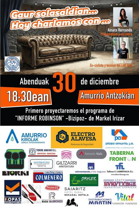 Amurrioko Txirrindulari Elkartearen solasaldia