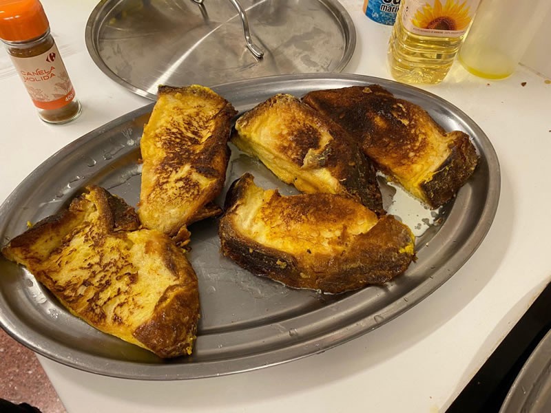 Negu amaierako tostadak