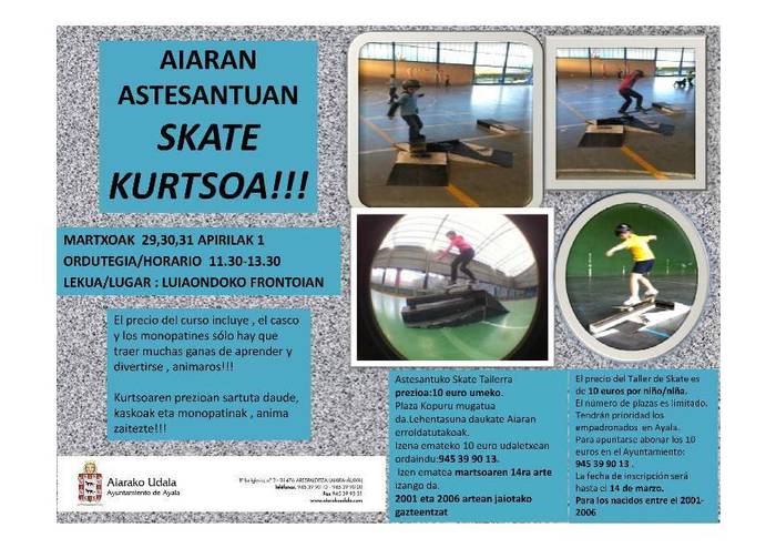 Skate tailerra