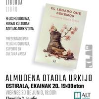 Almudena Otaola Urkijoren liburuaren aurkezpena