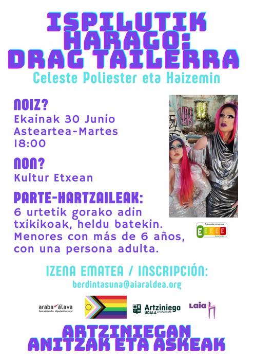 Ispilutik harago: drag tailerra
