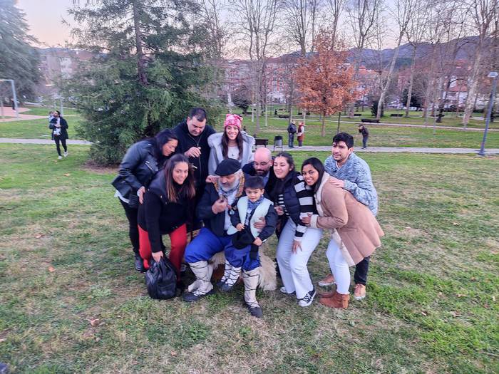 Olentzero omendu zuten atzo  8 1671925371384