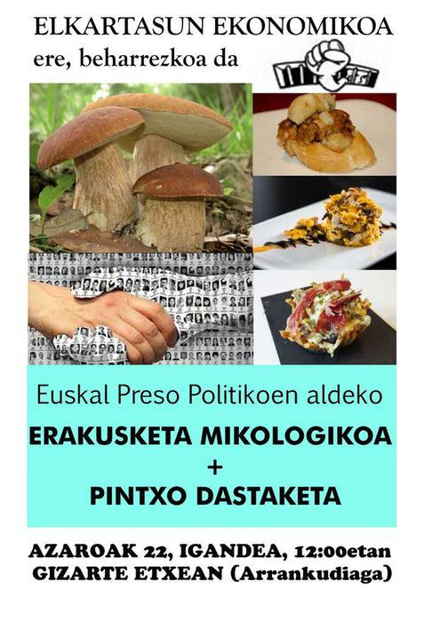 Euskal preso politikoen aldeko mikologia ekimena