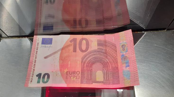 10 euroko billete faltsuak agertu dira Urduñan