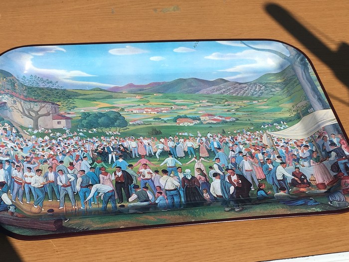 300 lagunek hartu dute parte Jose Arrueren margolanaren antzezpenean - 17