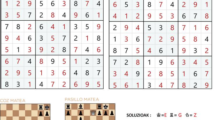 Aiaraldea Hemen hamabostekariaren 221. zenbakiko DENBORAPASEN EMAITZAK