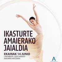 Amurrioko Udal Dantza Eskolaren ikasturte amaierako jaialdia