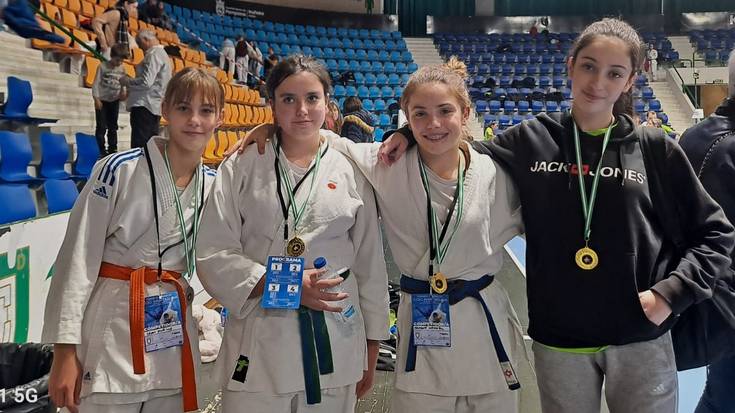 20 domina baino gehiago eskuratu ditu aurten Amurrioko Judo Klubak