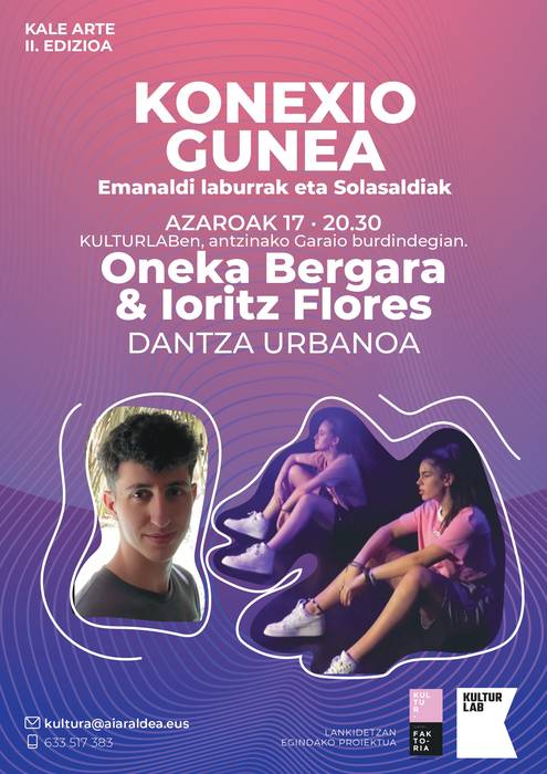 Konexio Gunea: Oneka Bergara eta Ioritz Flores