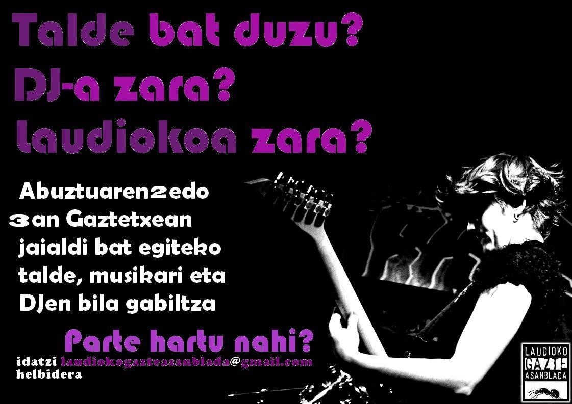 Iñurrirock jaialdian parte hartzeko azken eguna, gaur!