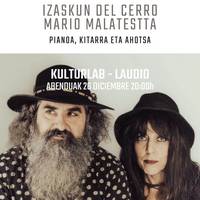 Izaskun del Cerro eta Mario Malatesta