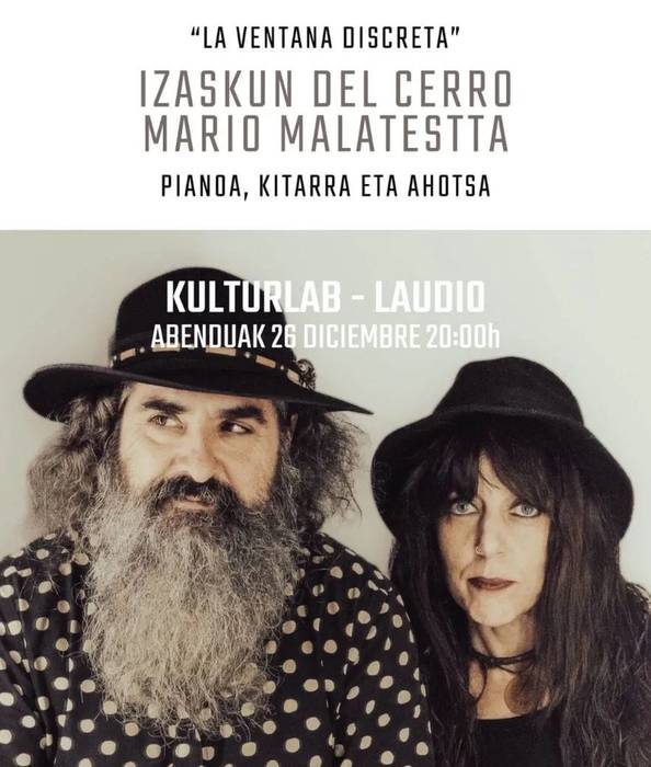 Izaskun del Cerro eta Mario Malatesta