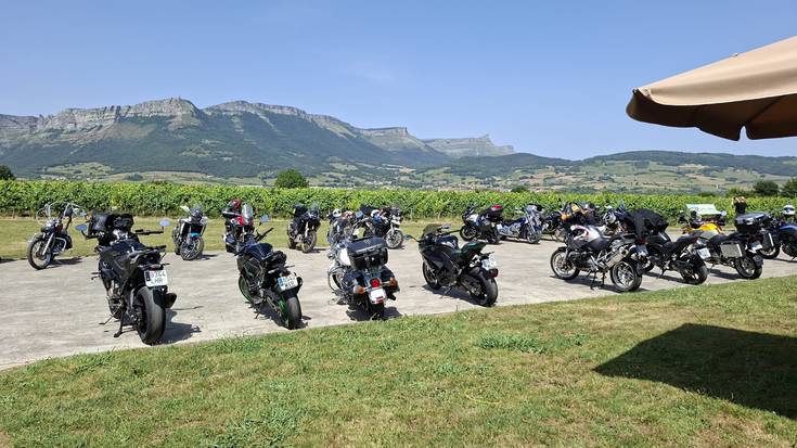 Eskualdeko motorzaleek ez dute atzera egin beroagatik
