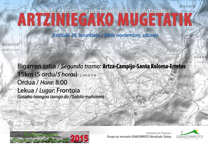 Artziniegako Mugetatik 2015