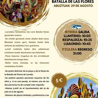 Laredoko 'Loreen bataila'-ra txangoa Aiaratik