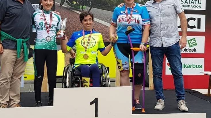 Ione Basterrak 2. postua eskuratu zuen Paracycling Bizkaiko Biran eta asteburuan Alemanian lehiatuko da