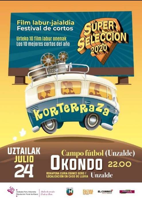 Korterraza: urteko 10 film labur onenen emanaldia