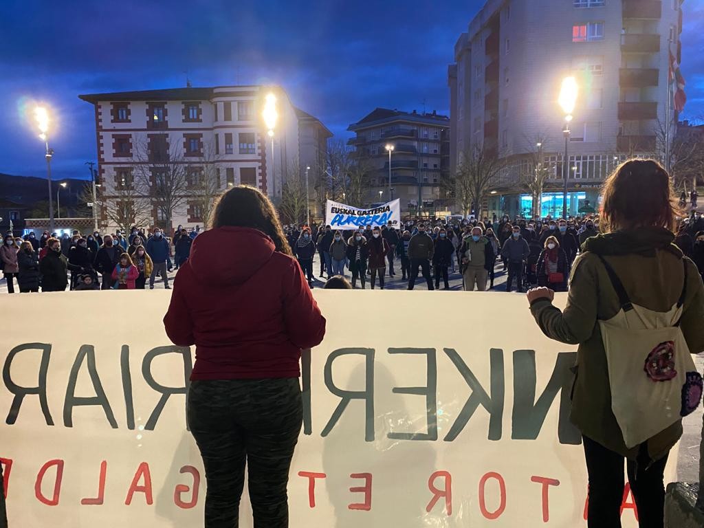 Barbado eta Zelaiaren epaiaren aurkako 3 mobilizazio deitu dituzte Aiaraldean