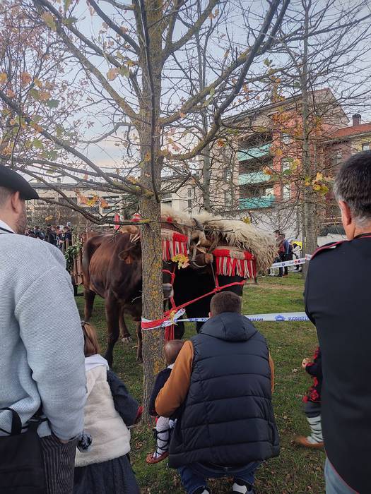 Olentzero omendu zuten atzo  4 1671925366970