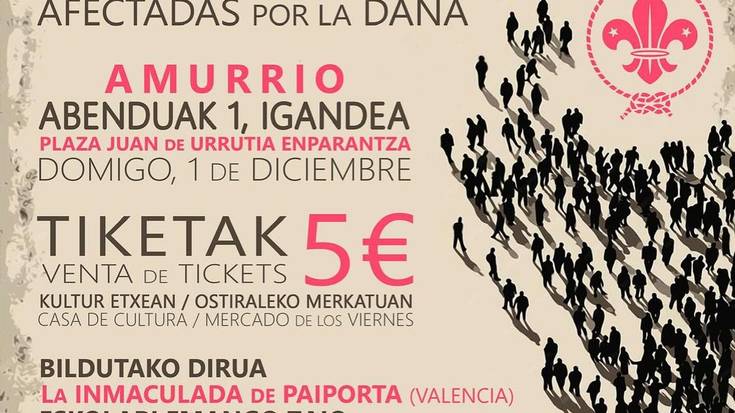 DANAko kaltetuen aldeko martxa solidarioa