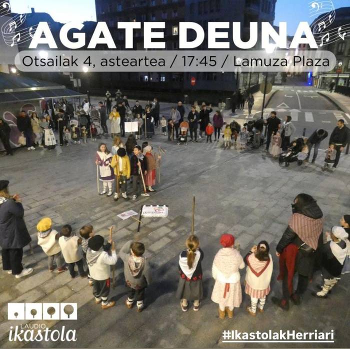 Agate Deuna Laudio Ikastolako kideekin