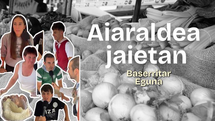 Laudioko Baserritar eguna, tokiko ekoizle eta aldarrien plaza