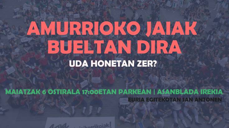 Amurrioko Jaiak bueltan dira