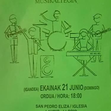 Landaluze Musikaltegiaren emanaldia