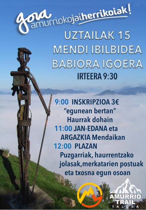 Babiora igoera eta puzgarriak plazan
