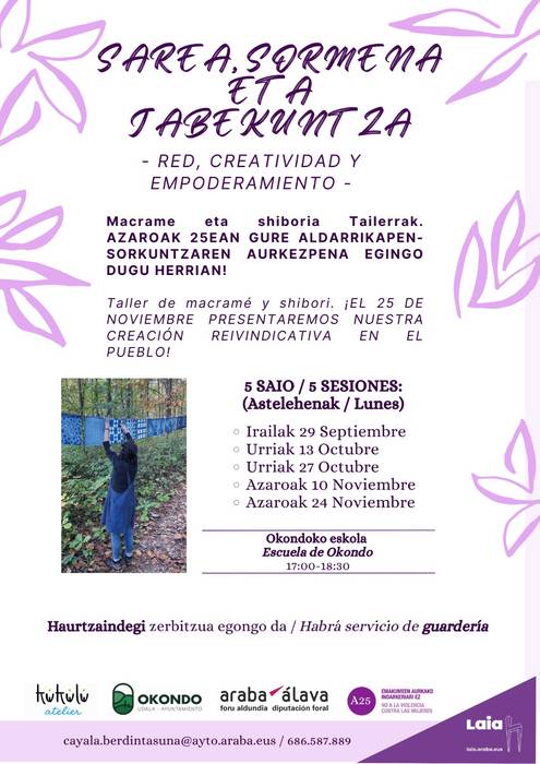 Macrame eta shiboria tailerrak