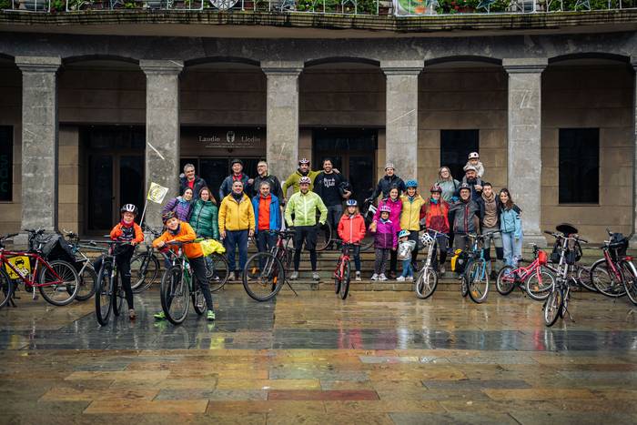 Laudiora iritsi da Masa Kritikoa, eta irailaren 25ean egingo dute lehenengo ekimena