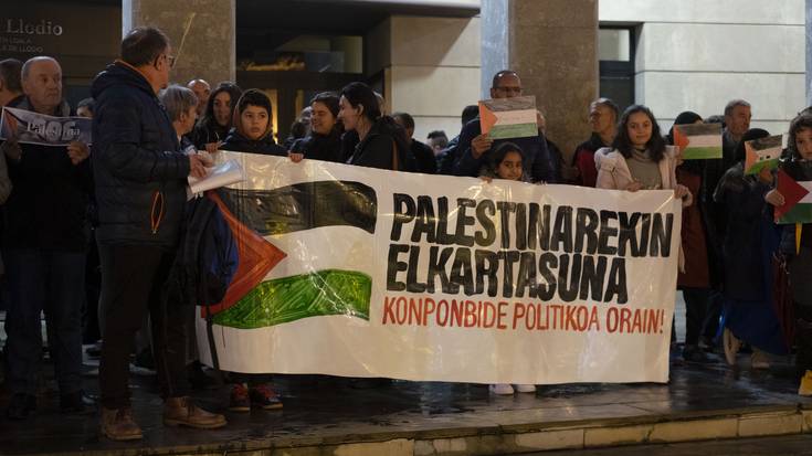 Hilaren 24an Laudiok Palestinako biktimak omenduko ditu Herriko Plazan egingo den ekitaldi batekin