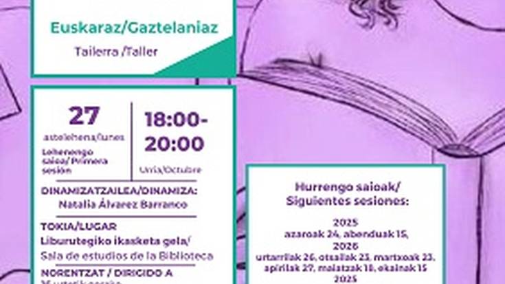 Irakurketa klub feministaren lehen saioa