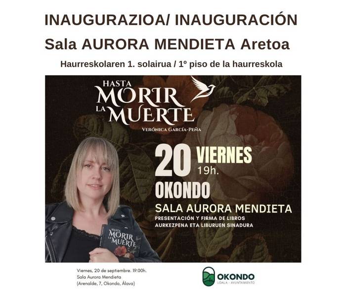 Aurora Mendieta aretoaren aurkezpena