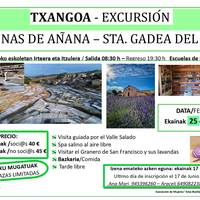 Añanara joateko txangoan izena emateko azken eguna