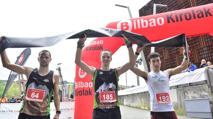 Joseba Urbano 3. Bilbao Mendi Trail lasterketan