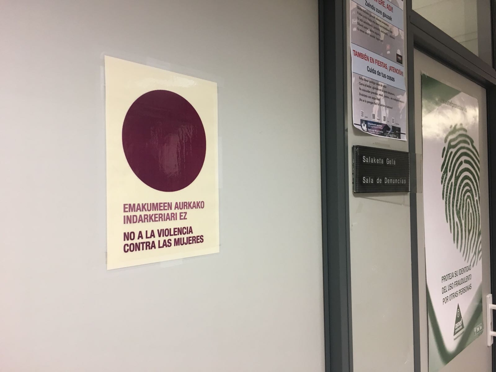 Salaketa jarri dio erasotzaileari neska gazte batek, jotzeagatik