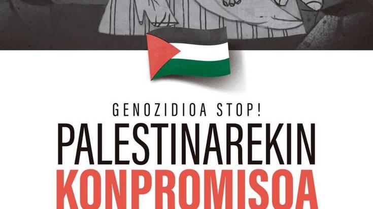 Palestinaren aldeko elkarretaratzea Orozkon