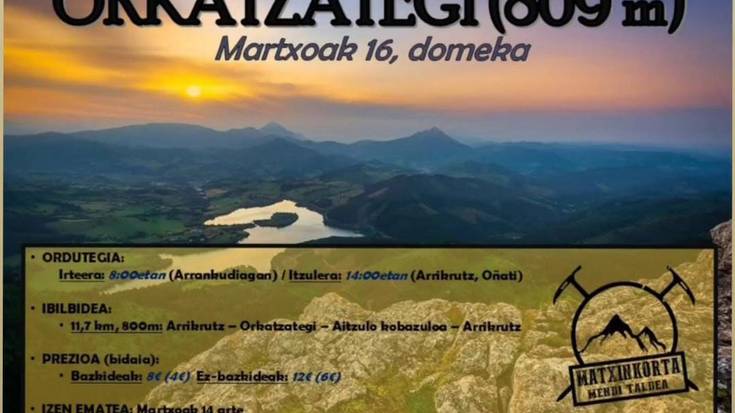 Orkatzategi mendira irteera (Bertan behera)