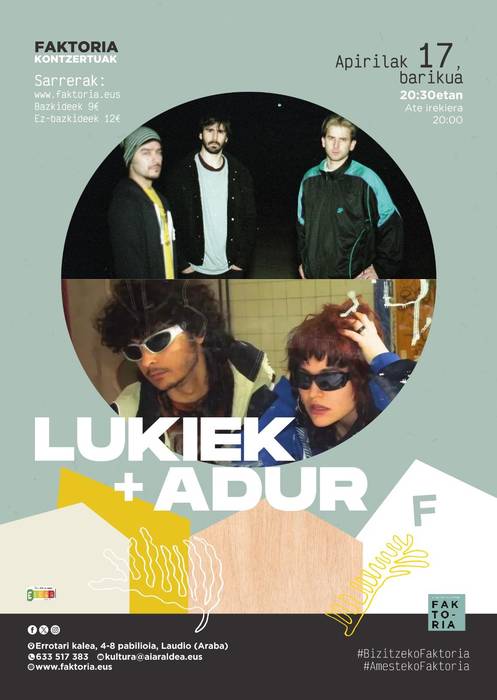 Kontzertua: Adur eta Lukiek